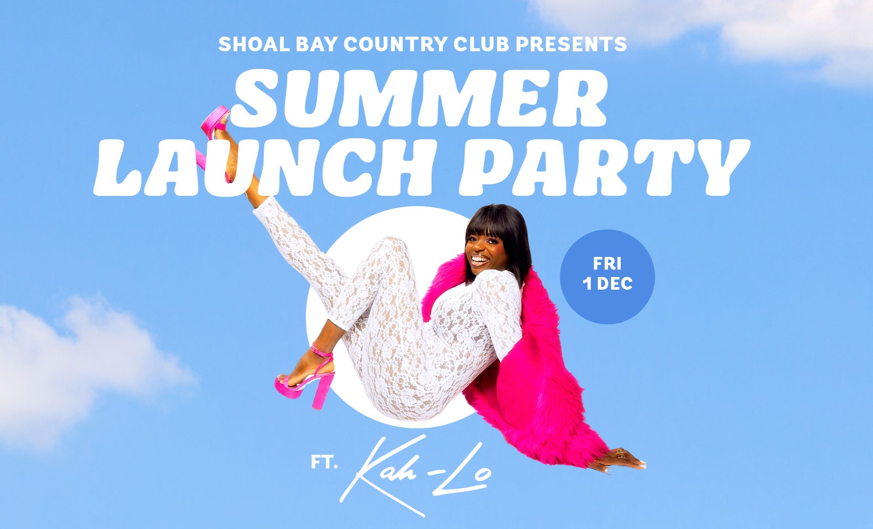 Summer Launch Party Ft. KahLo at Shoal Bay Country Club Port Stephens